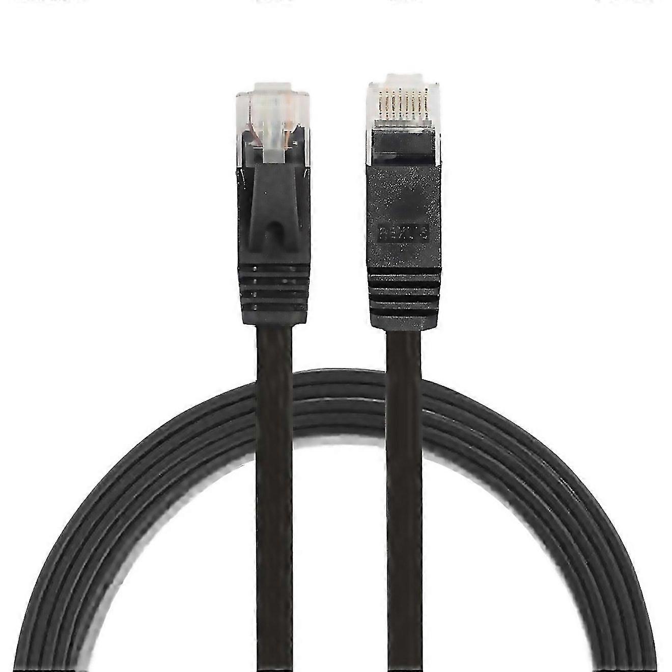 For 1m Cat6 Ultrathin Flat Ethernet Network Lan Cable Patch Lead