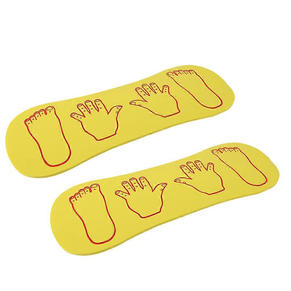 Exercising Supply Hand-Foot Training Board for Exercising 2Pcs Plaything