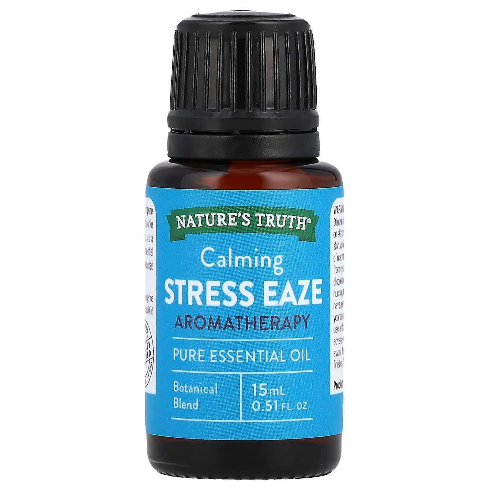 Pure Essential Oil, Calming Stress Eaze, 0.51 fl oz (15 ml)