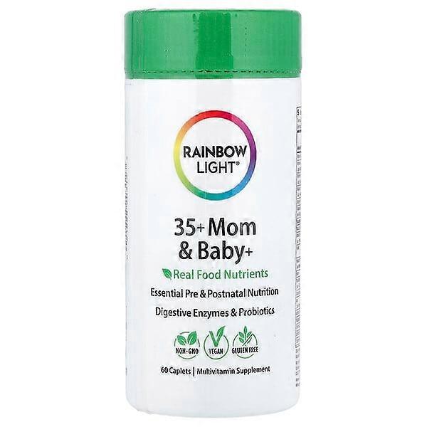 Rainbow Light, 35+ Mom & Baby+, 60 Caplets