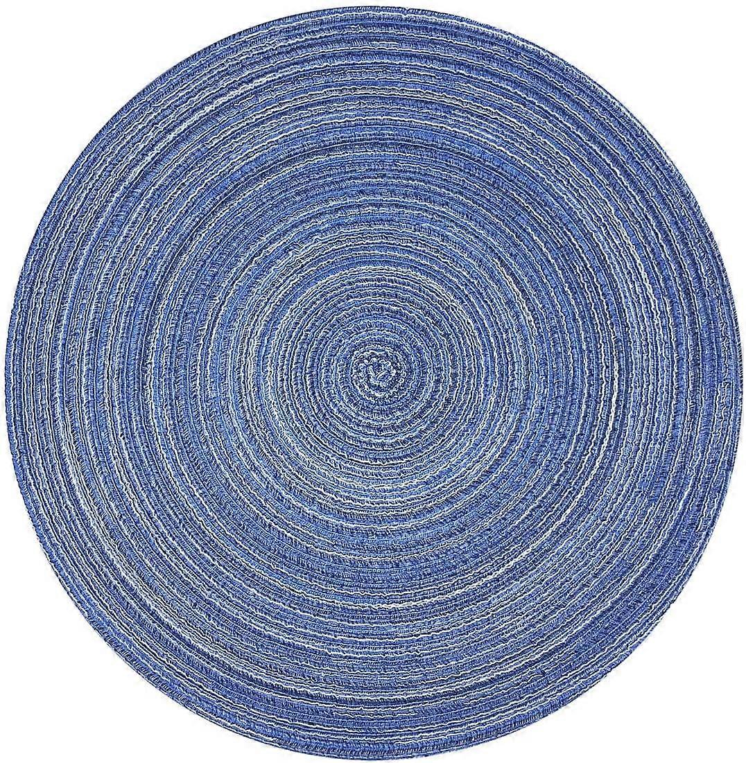 Round Placemats (Set of 6), Blue