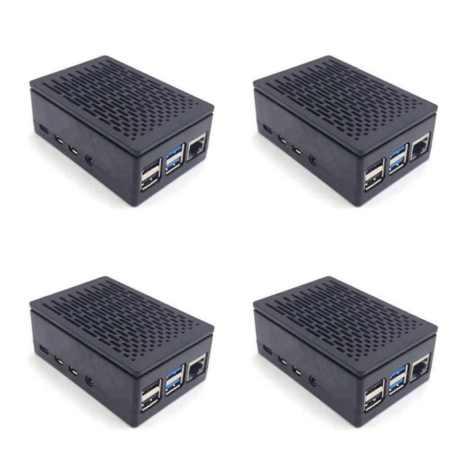 4X for 4 Case Shell Box Enclosure Installable Cool Fan Aluminum HeatSink Enclosure for 4B