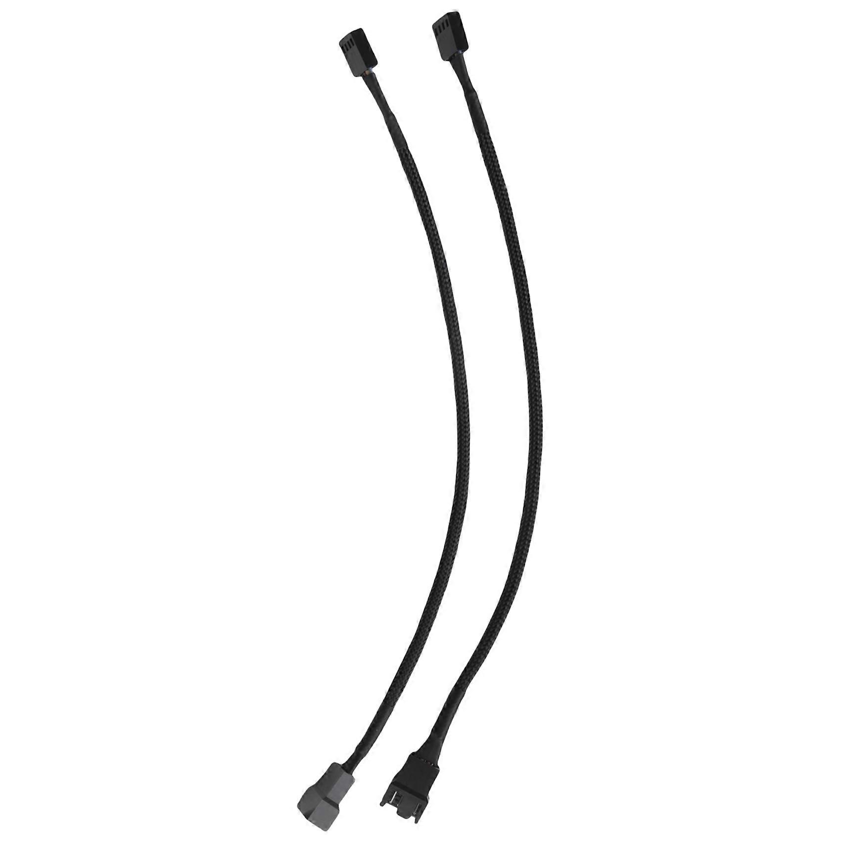 10PCS 4 Pin PWM Fan Extension Power Cable Connector Case