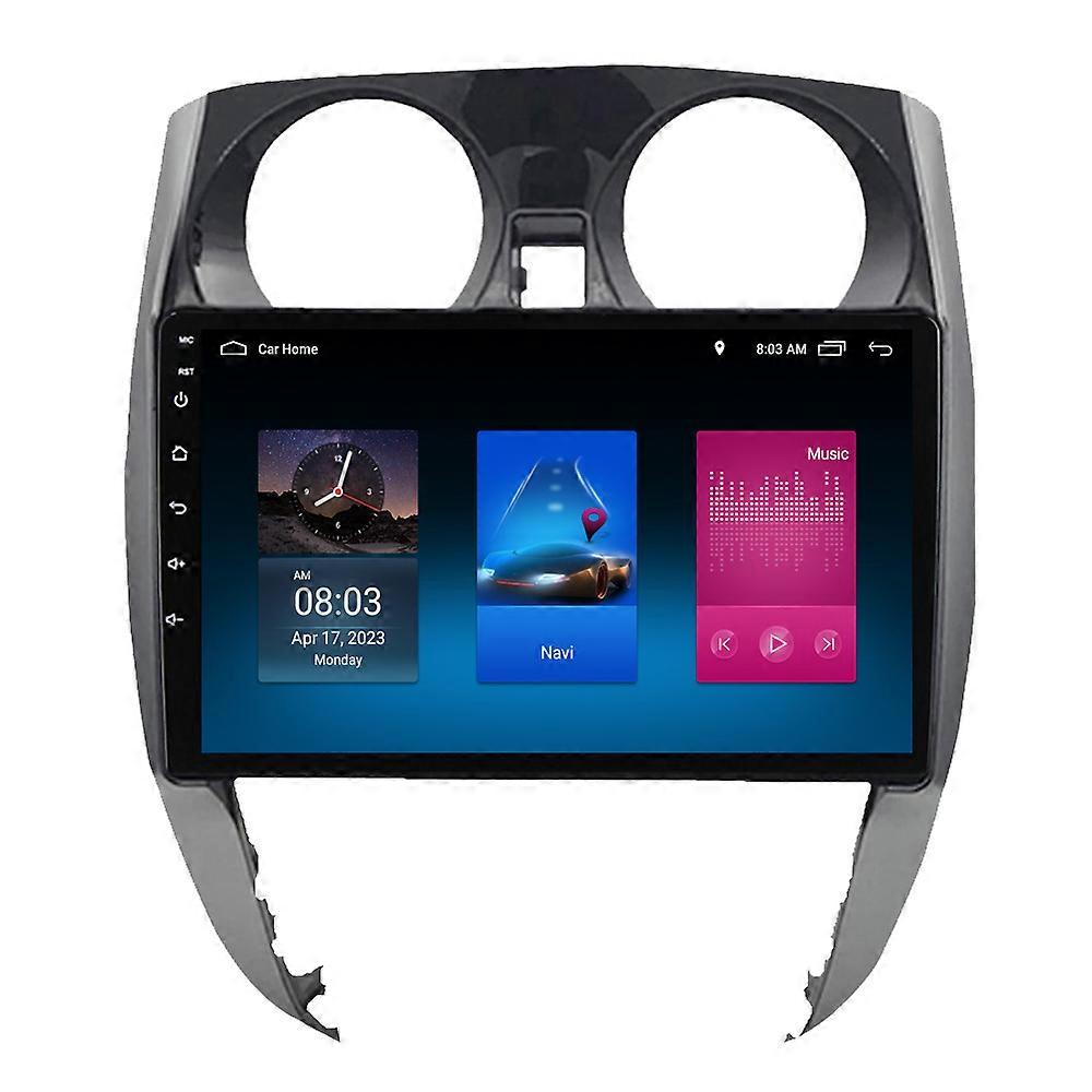 RoverOne Car Stereo Radio Bluetooth CarPlay Android Auto GPS Sat Nav Touch Screen for Nissan Note 2 E12 2012 - 2021