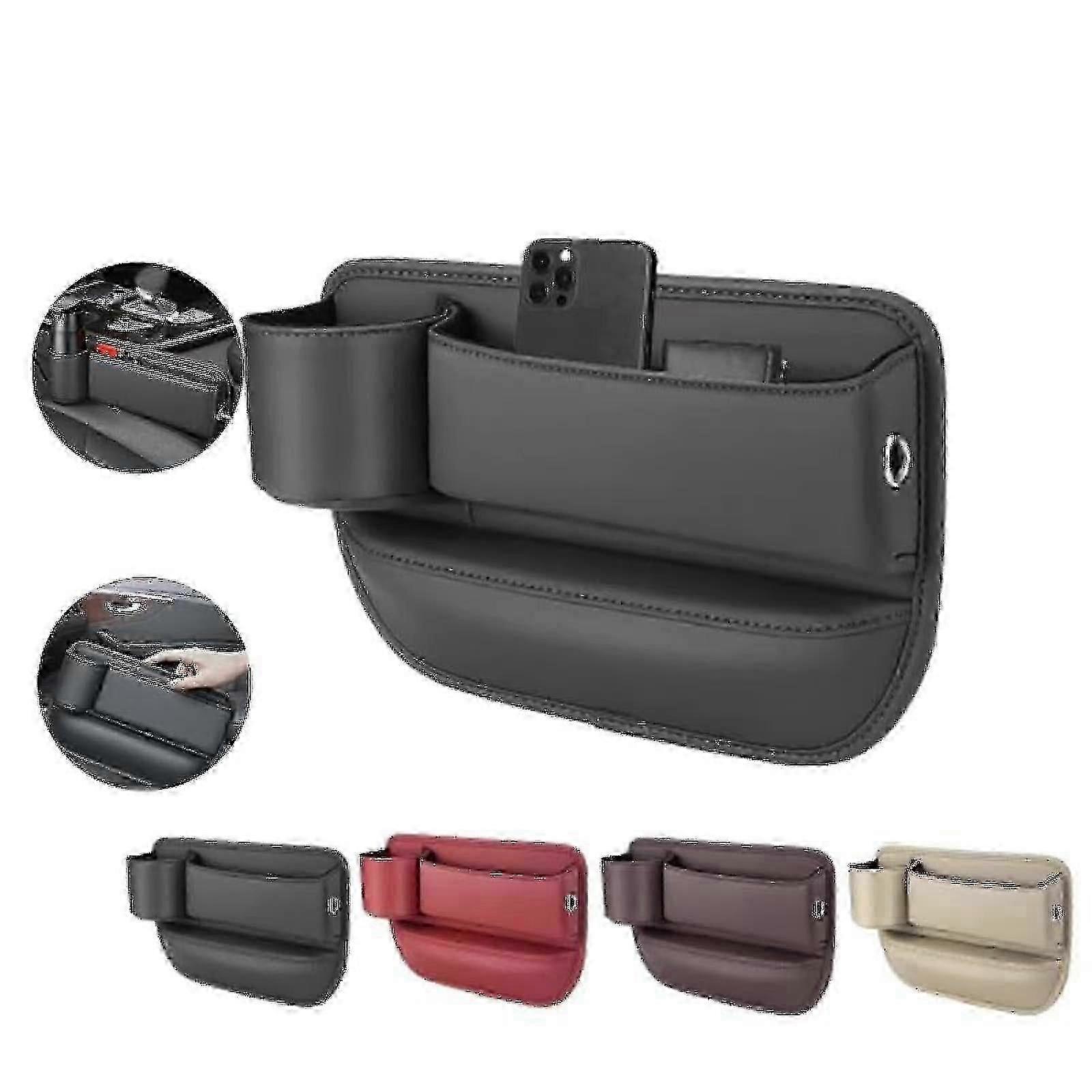 Car Seat Storage Box Multifunctional Centre Console Organiser Car Seat Gaps Organiser Storage Box For Car Items Storage