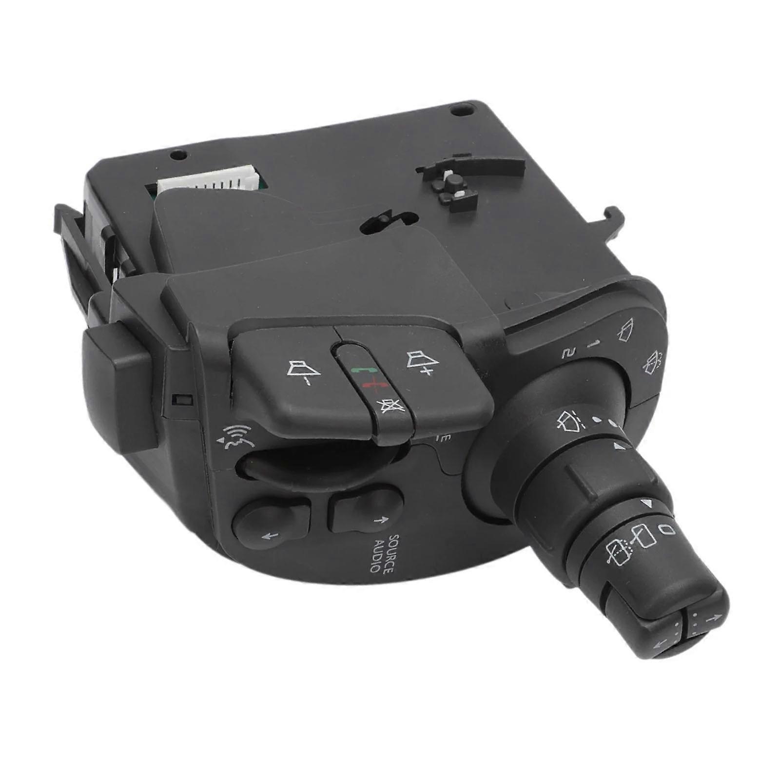 Wiper Radio Control Switches 8201590631 8201359195 7701068113 for MK3 2005-2012 Steering Column Switches Replacement Multicolor