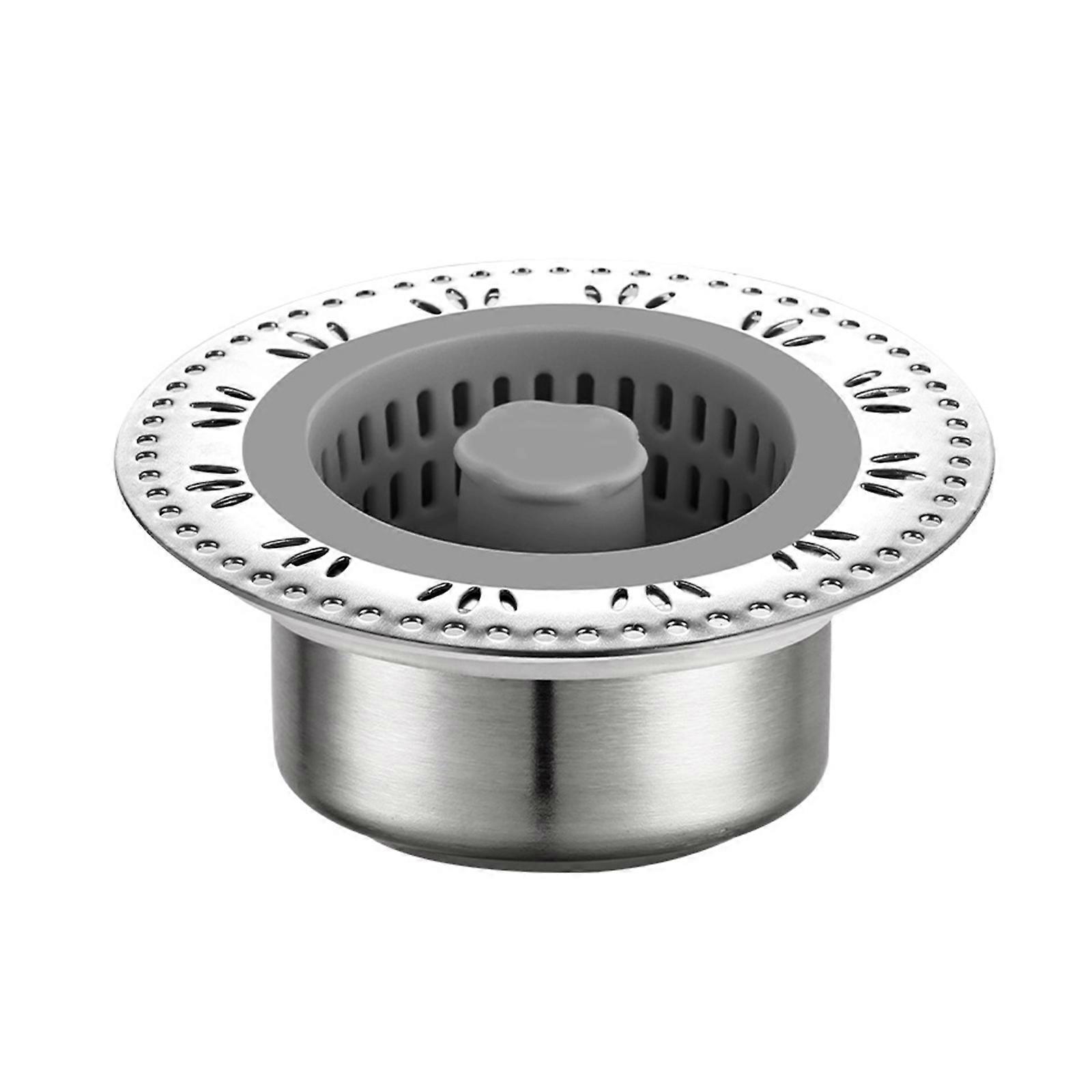 Sink Strainer Touch Pull Resistant Tool Installation for Drain Maintenance Multicolor