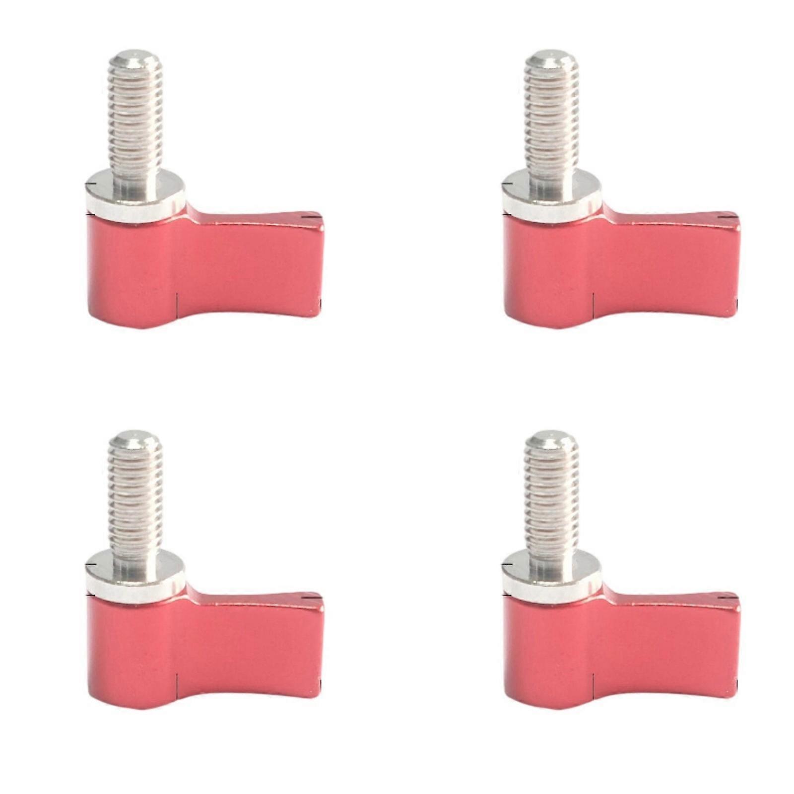 4pcs Compact L Shape Mini Handle Fastener Design Thumb Lever Screw Camera Accessories Multicolor