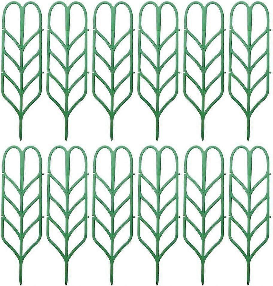 Set of 12 support frames for climbing plants in small spaces