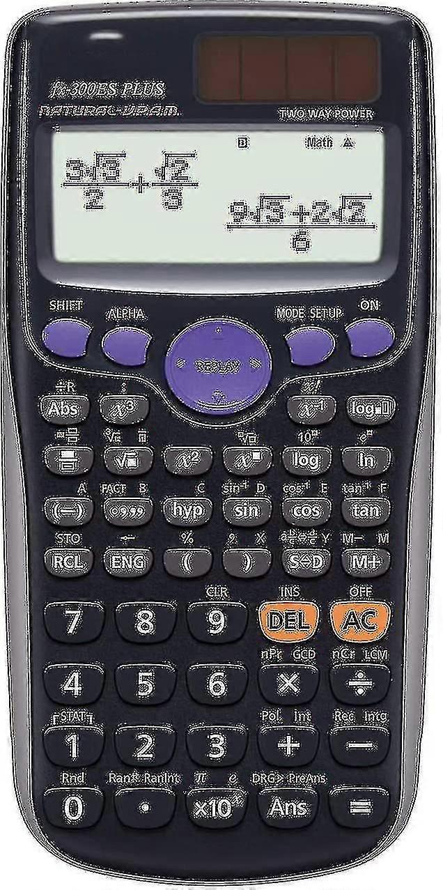 Fx-82es Plus Scientific Calculator, Black