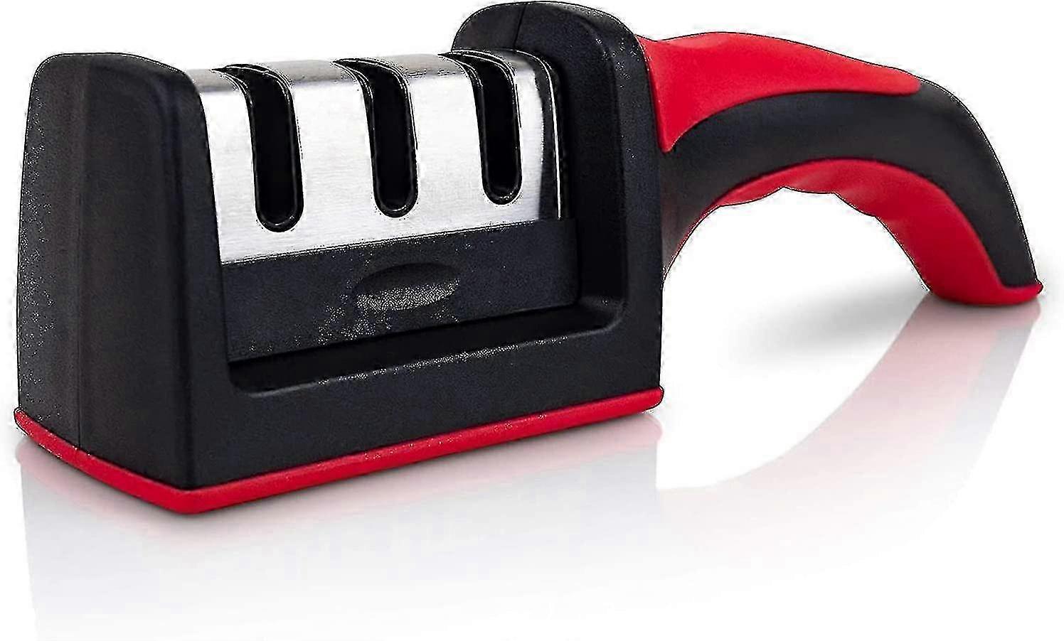 Manueller Messerschärfer Messerschärfer Professional [3 Stufen, Wolframstahl Geschenk