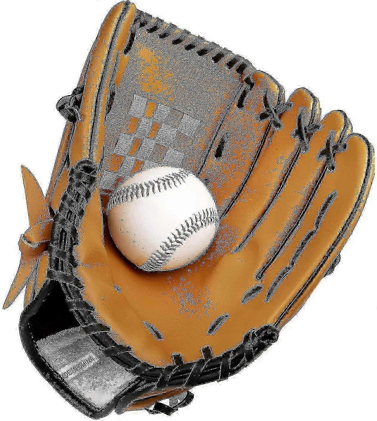 Luva de beisebol com 1 bola, luvas de rebatida esportivas com beisebol