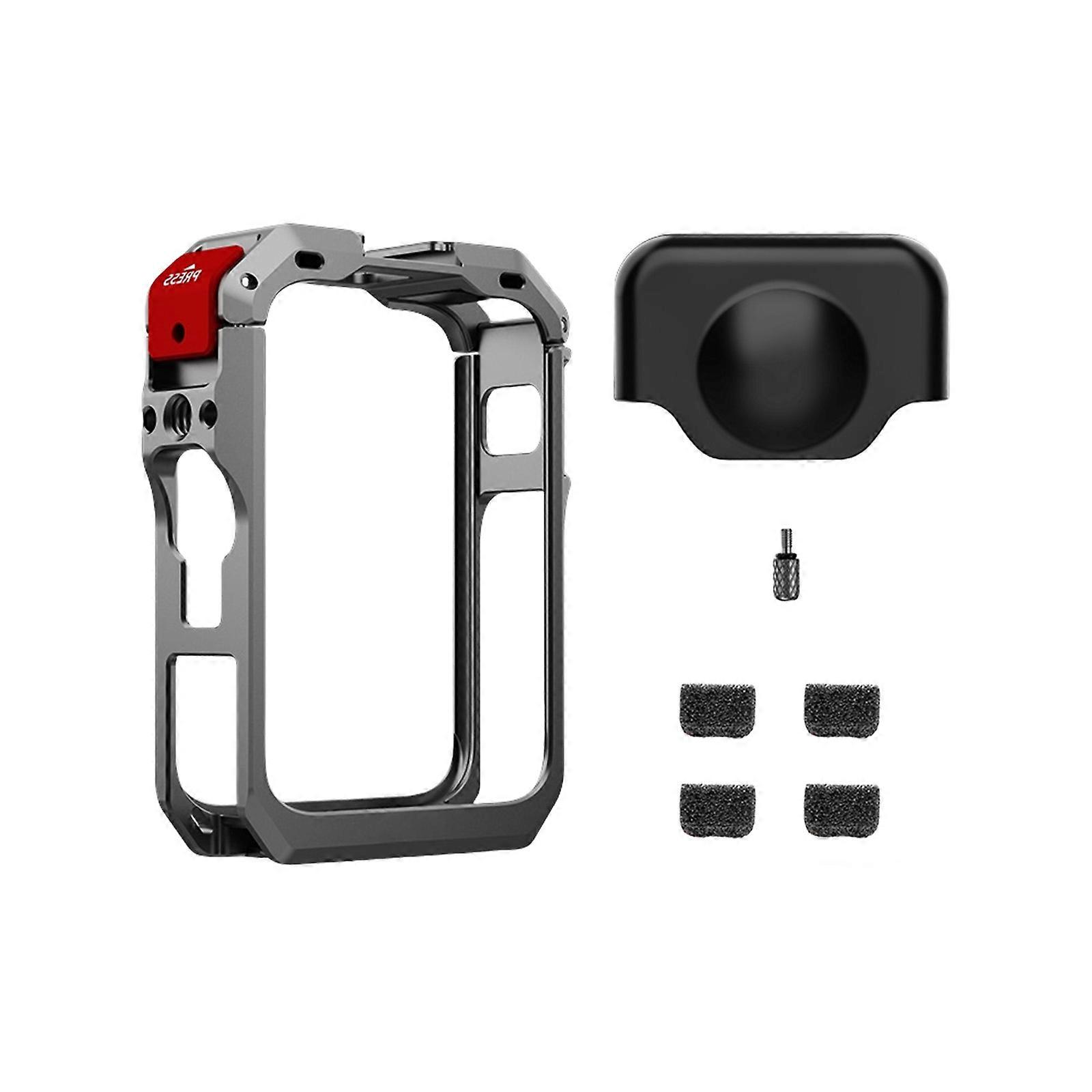 Metal Protective Shell Cover For 360 Imaging Systems Multiple Interfaces Compatibility And Ergonomic Weight Distribution Multicolor