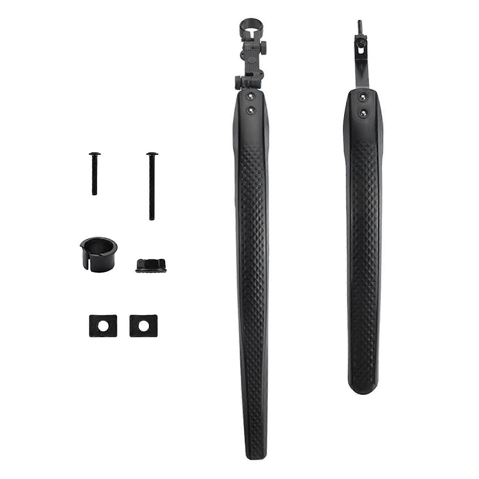 Adjustable Bicycles Mud Guard Bikes Hybrids Mudguard Front and Rear Mudguards Folding Bikes Mudguard Set for Bicycles Multicolor