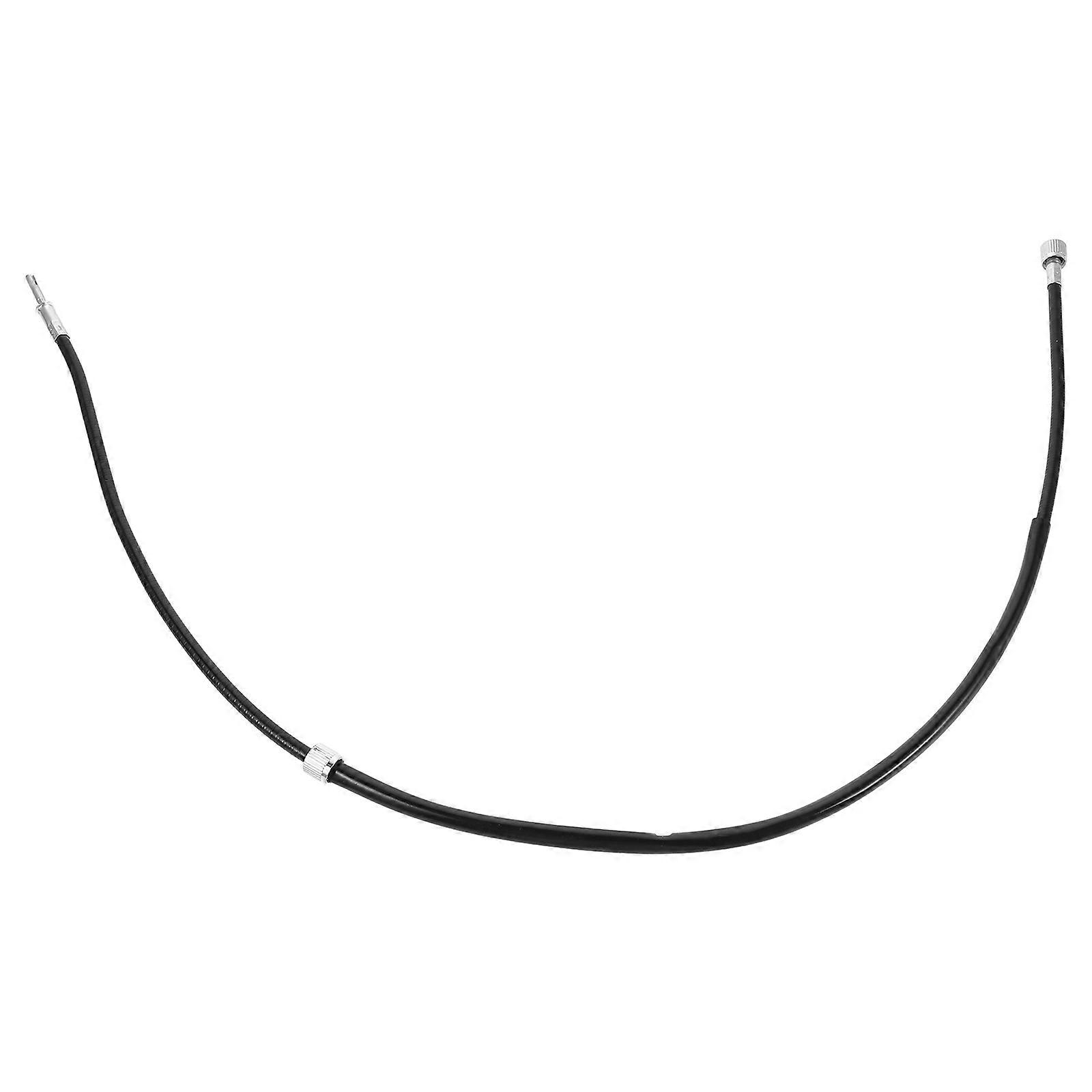 Motorcycle Speedometer Cable Replacement for Motorcycle Convenient Black Alloy