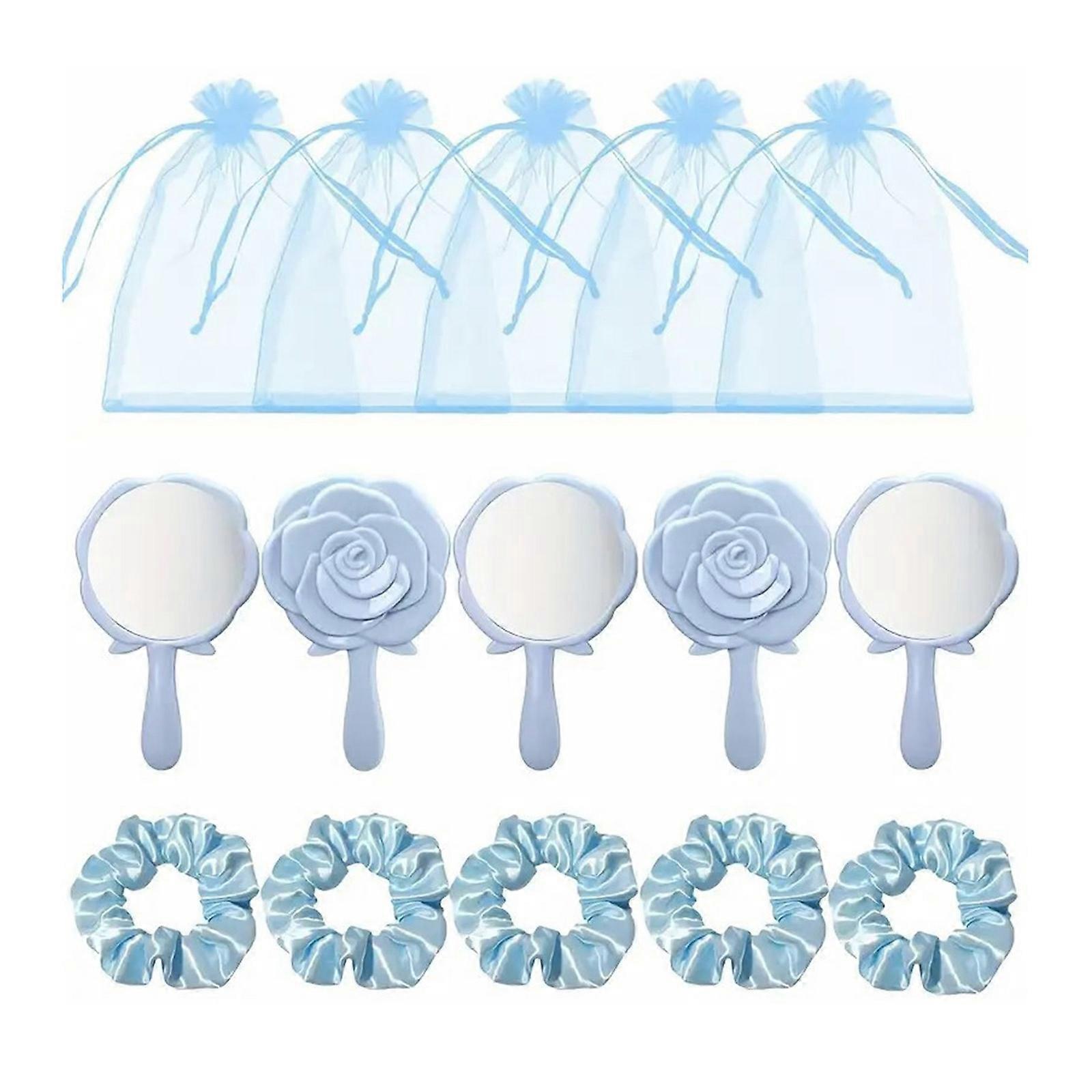 Elegant Rose Mirror Wedding Favor Set For Bridal Party Keepsakes With Lightweight Resin Component Multicolor