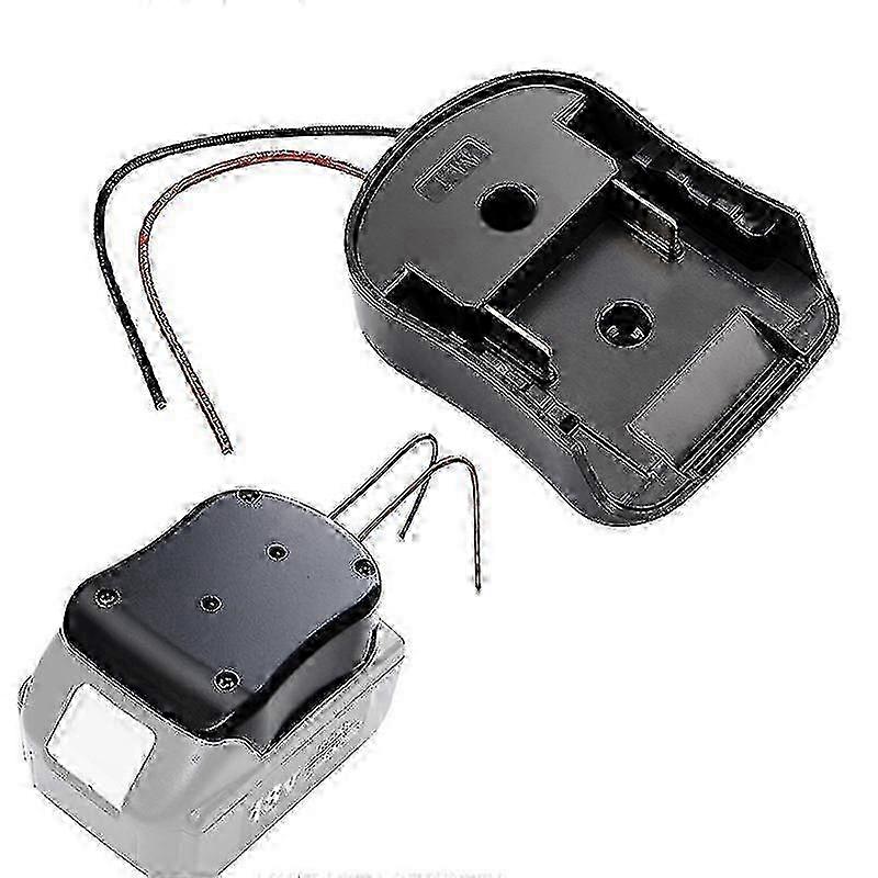 For Makita Adapters 18v Battery Power Connector Adapter Dock Holder With 14 Awg