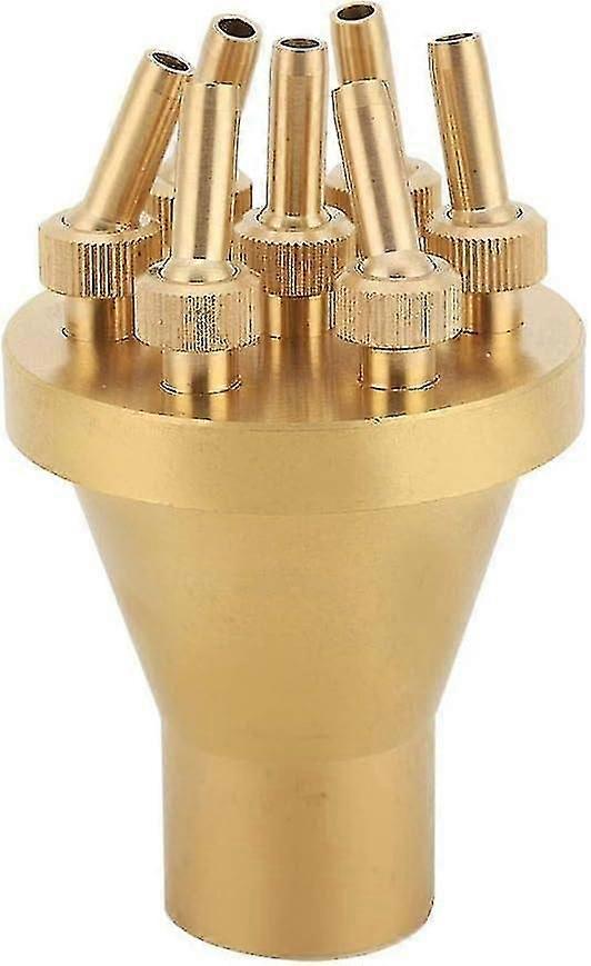 Buse de fontaine, buse de fontaine à eau DN25 de 1 pouce, buse de fontaine droite à 2 niveaux, Gard