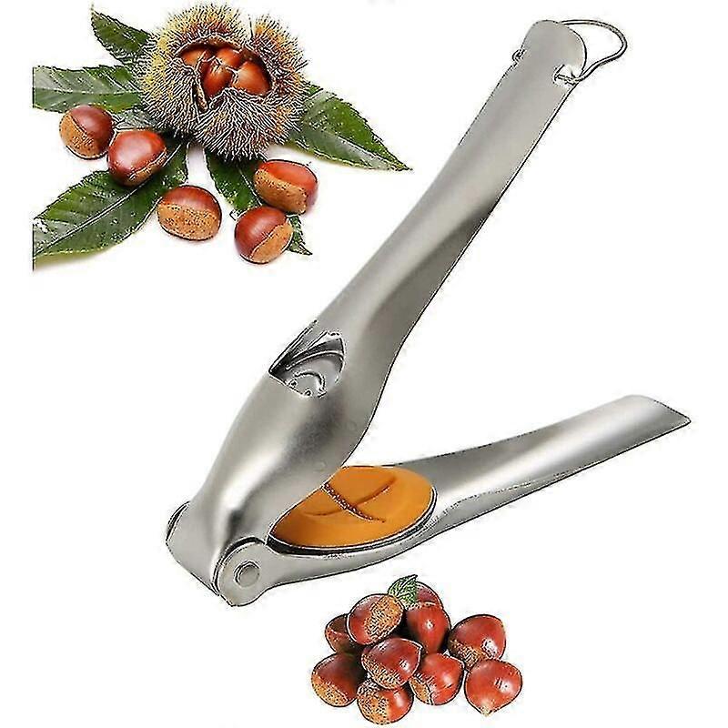 栗トング、栗皮むき器、栗くるみ割り人形、ヘーゼルナッツ、ビール栓抜き/コルク栓抜き、多機能キッチンツールHA