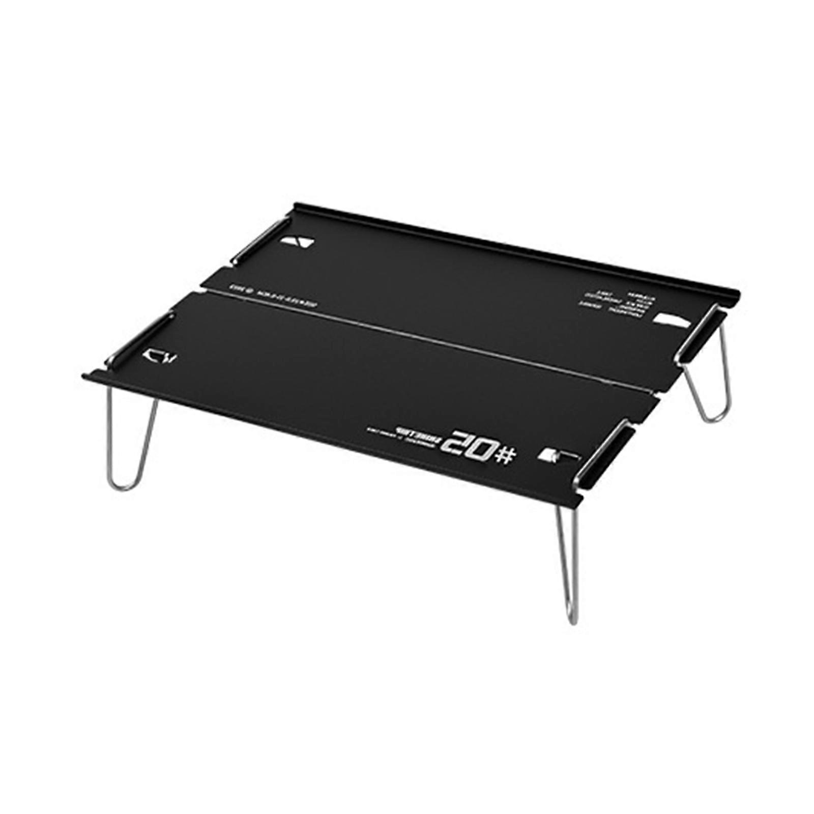 屋外の取り外し可能なキャンプテーブルポータブル軽量折りたたみビーチテーブルピクニックバーベキューブラック用の小さな折りたたみ式テーブル