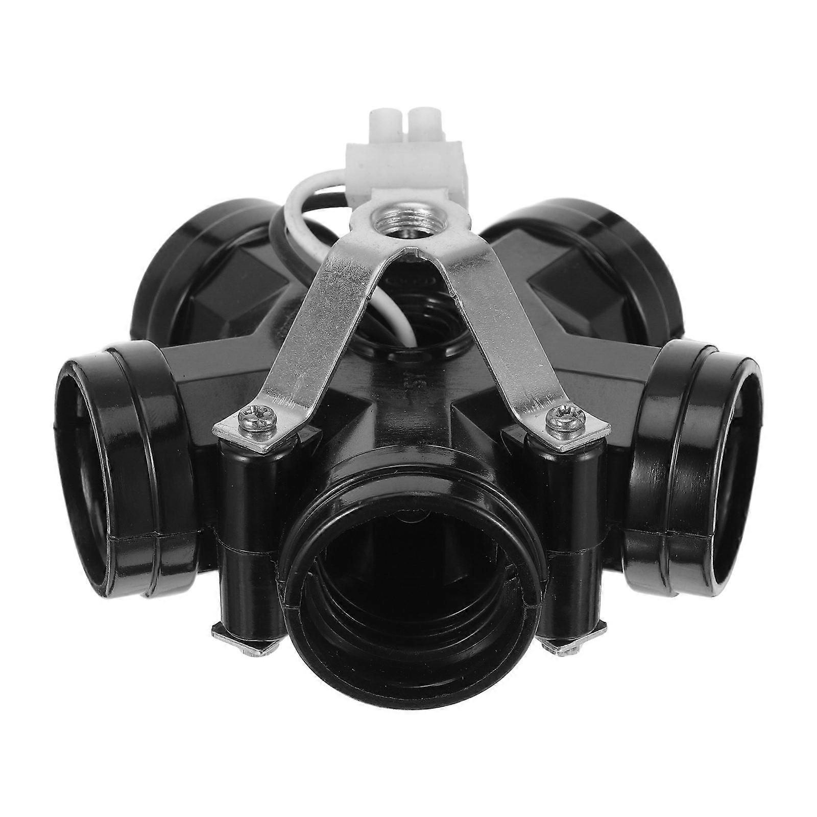 Light Cluster Socket E27 Adapter For Ceiling Light Conversion Ideal For Home Decor 4Pcs Durable Heat Resistant Design
