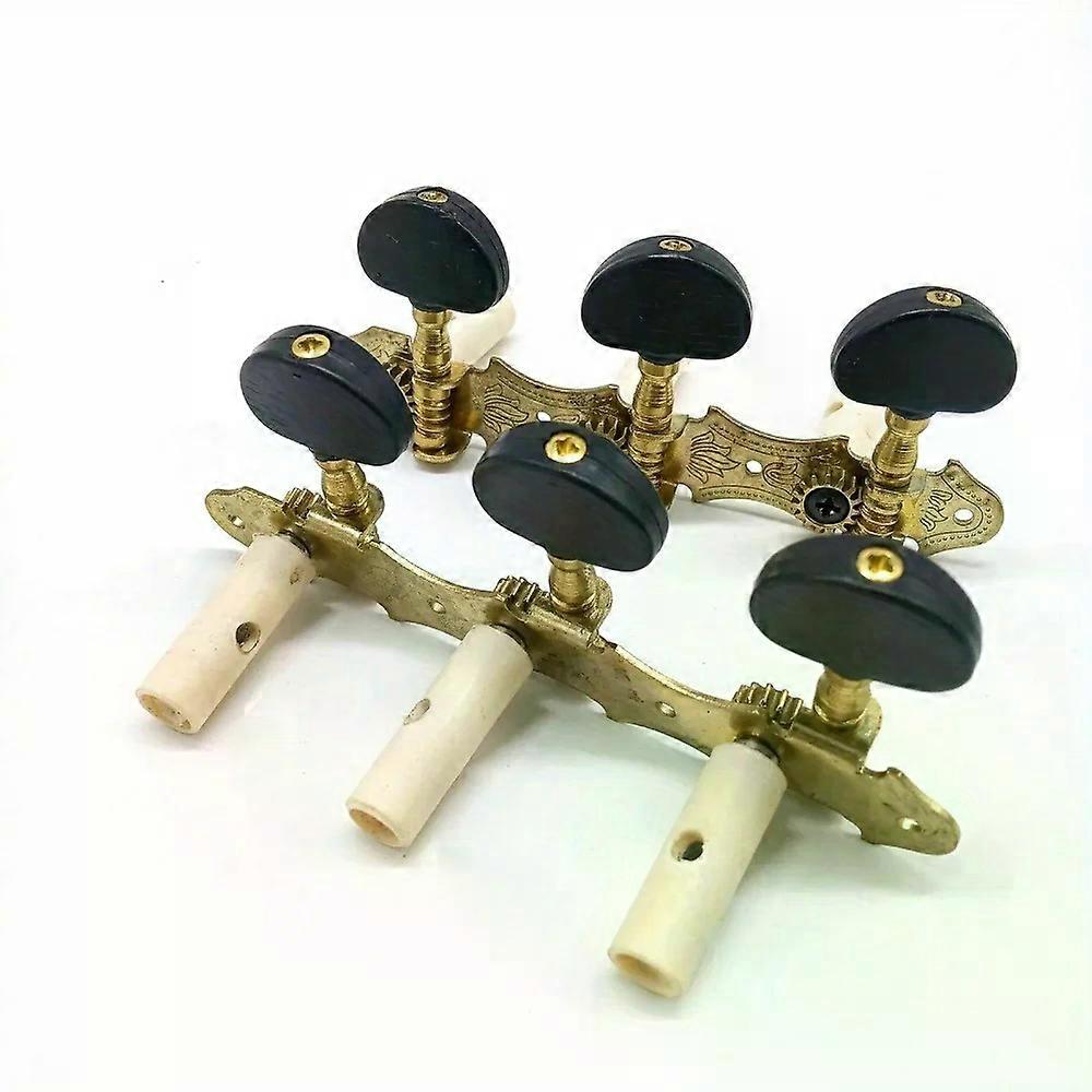 1 SET Left Right Classical Guitar String Tuning Pegs Machine Heads Tuners Keys 3L3R Professional Guitar Accessories