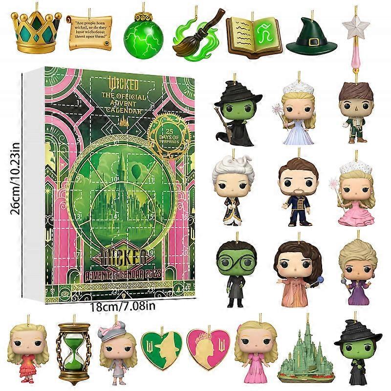 2025 For Wicked The Official Advent Calendar 24 Day 2D Countdown Calendar