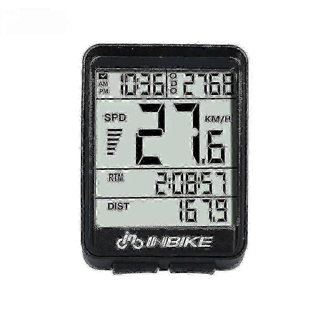 Bicycle Speedometer - Waterproof Digital Odometer, Wireless for Accurate Speed and Distance Tracking
