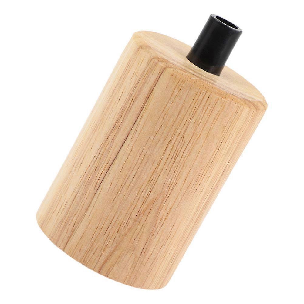 Wooden Bulb Socket E27 Lamp Holder for Dining Room Use 2Pcs Set