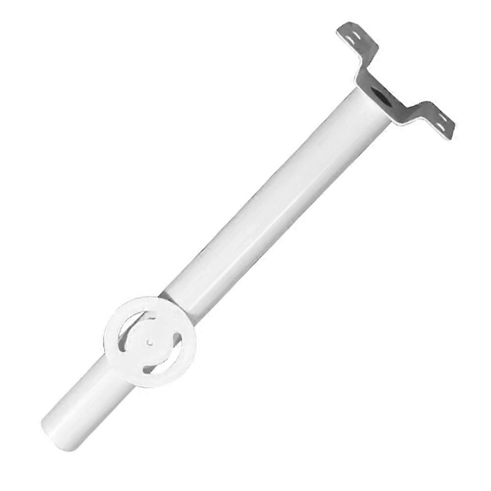Light Arm Bracket With Rectangular Shape For Parking Lot Lighting In White Color 1 Set