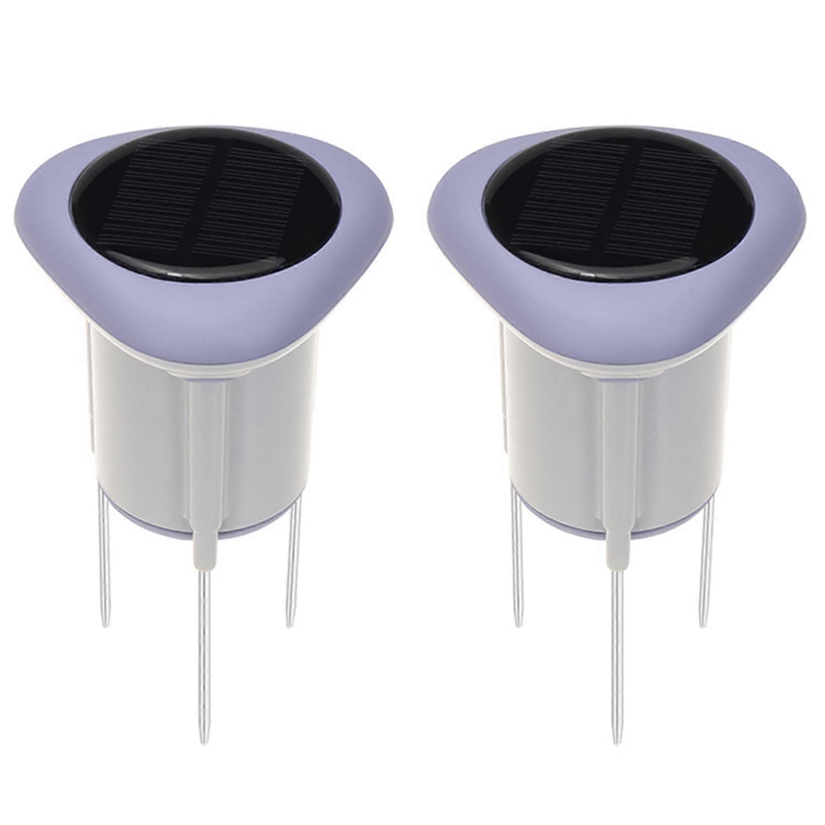 2X Tuya Smart Zigbee Solar Soil Sensor for Gardening Temperature and Humidity Meter APP Control Digital Soil Thermometer