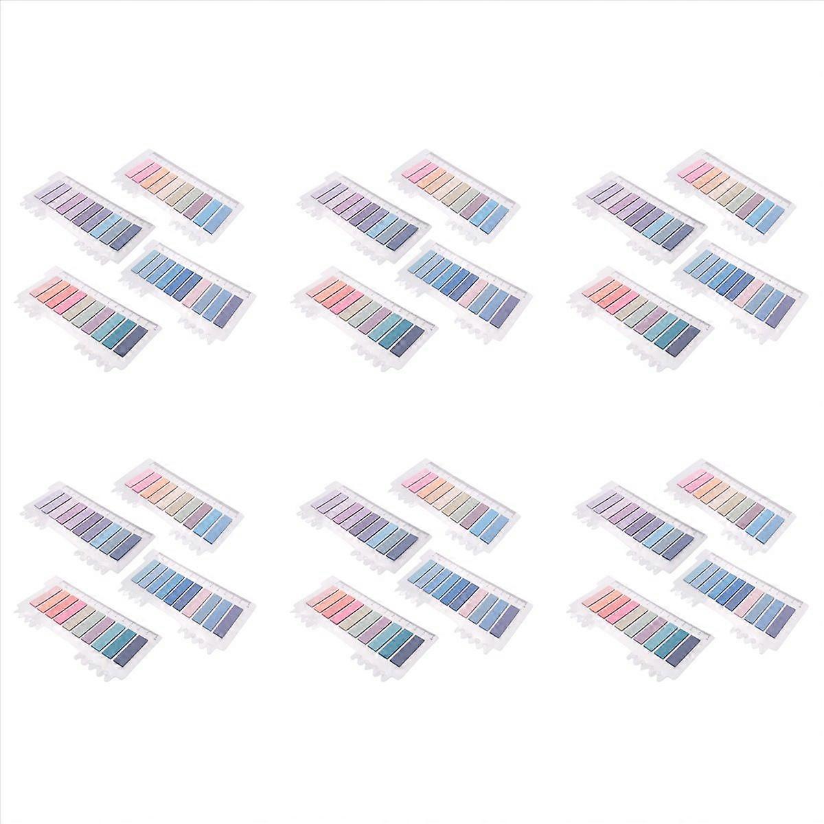 800 stuks sticky index tabs, met liniaal voor paginamarkering