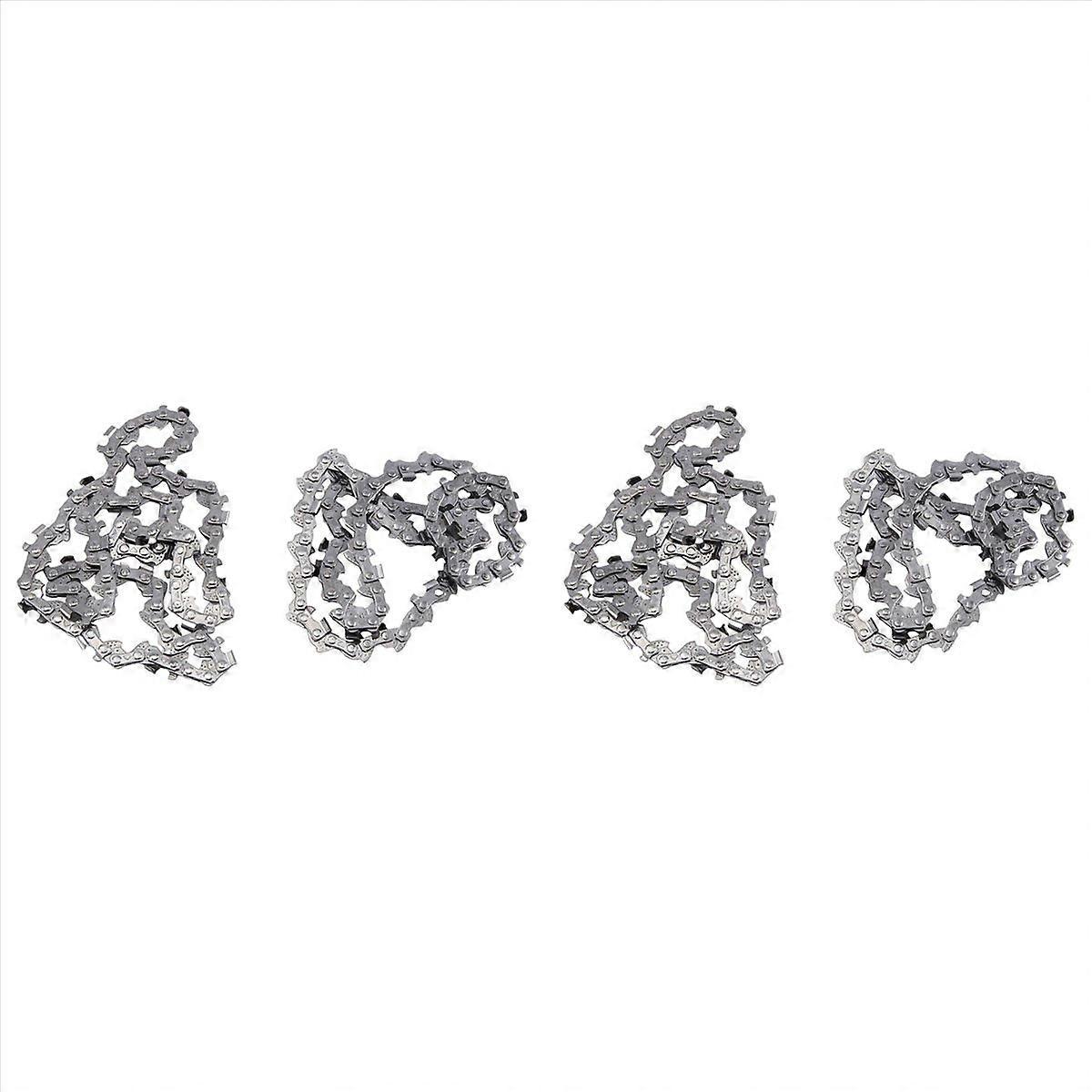 2Pcs 8 Inch Mini Chainsaw Chain Replacement Guide Saw Chain