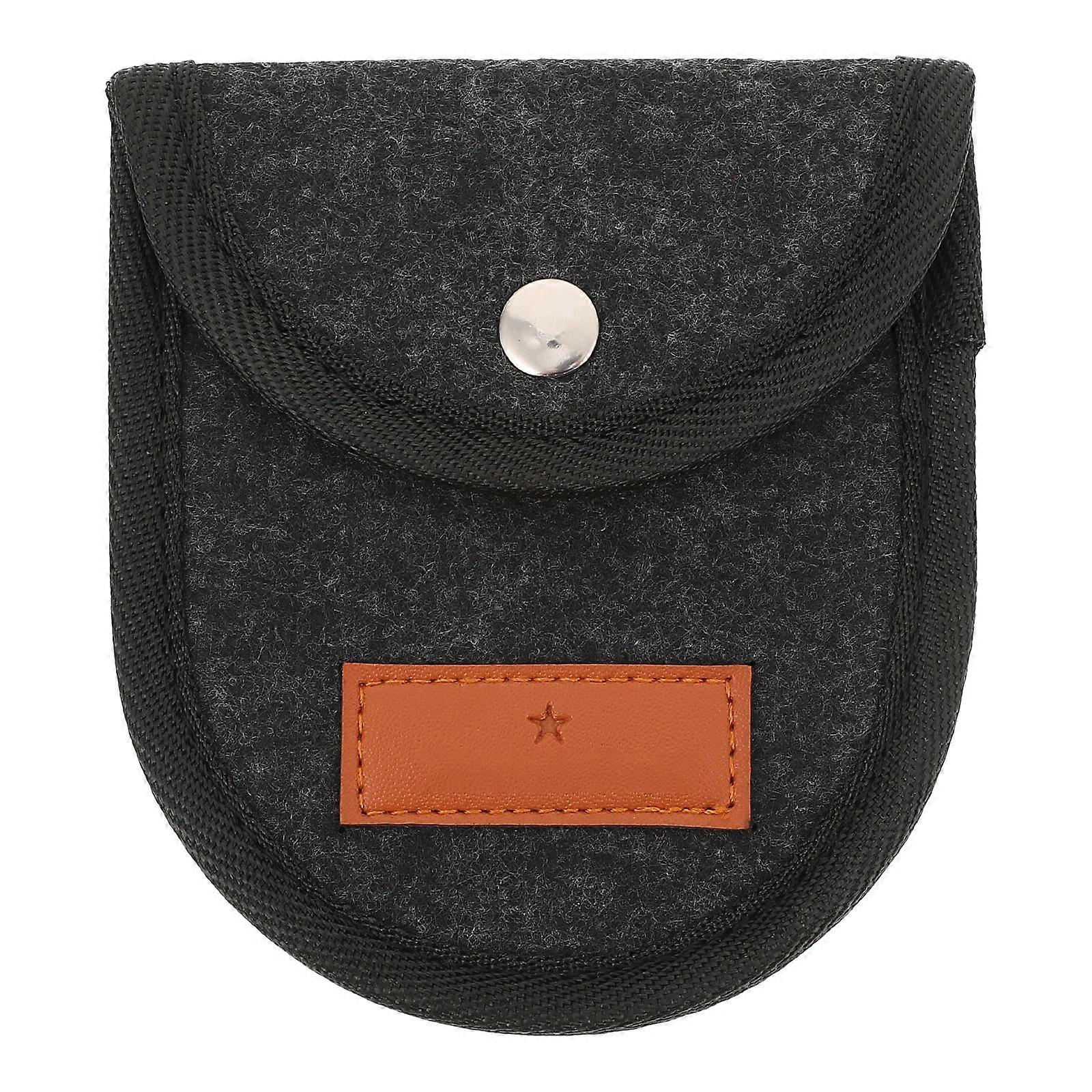 Practical Electric Guitar Picks Holder Felt Case for Storing 1Pcs