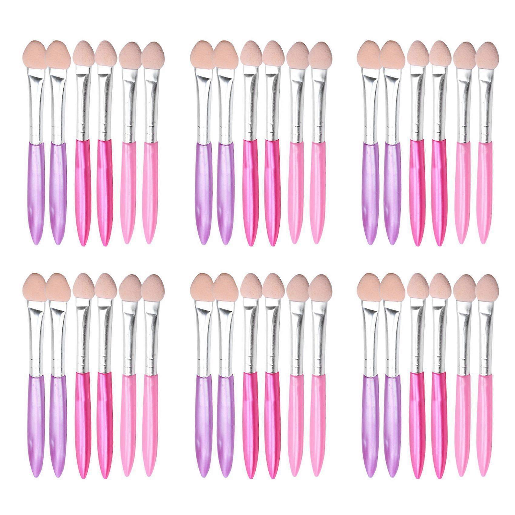36 Pieces One End Foam Tip Applicators Eyeshadow Brush