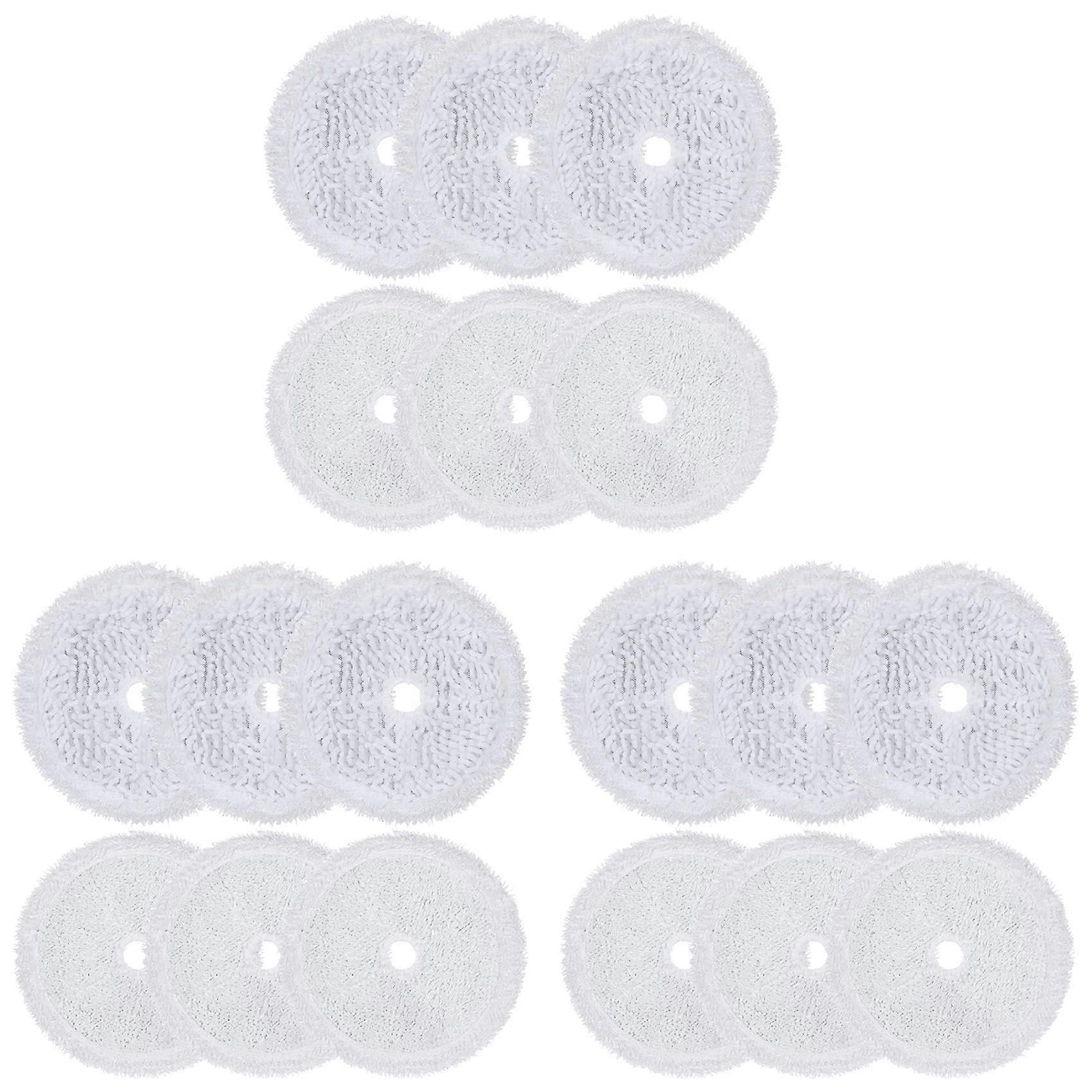 9x Reusable Replacement Mop Pads Compatible for Bissell 3115 SpinWave Hard Floor Expert Wet and Dry Robot Vacuum