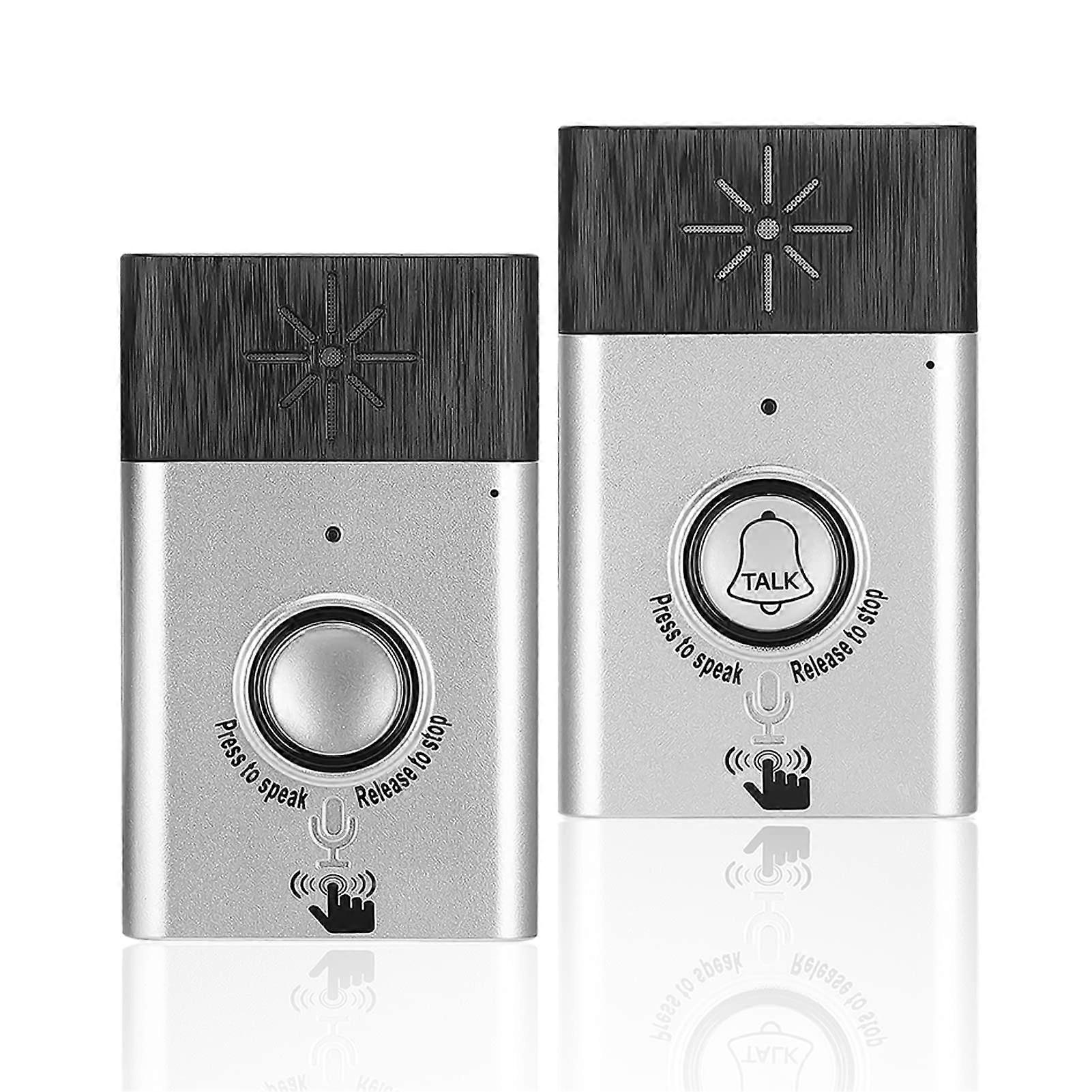 Wireless Doorbell with TwoWay Audio, Long Range Smart Doorbell for Home Security and Clear Sound