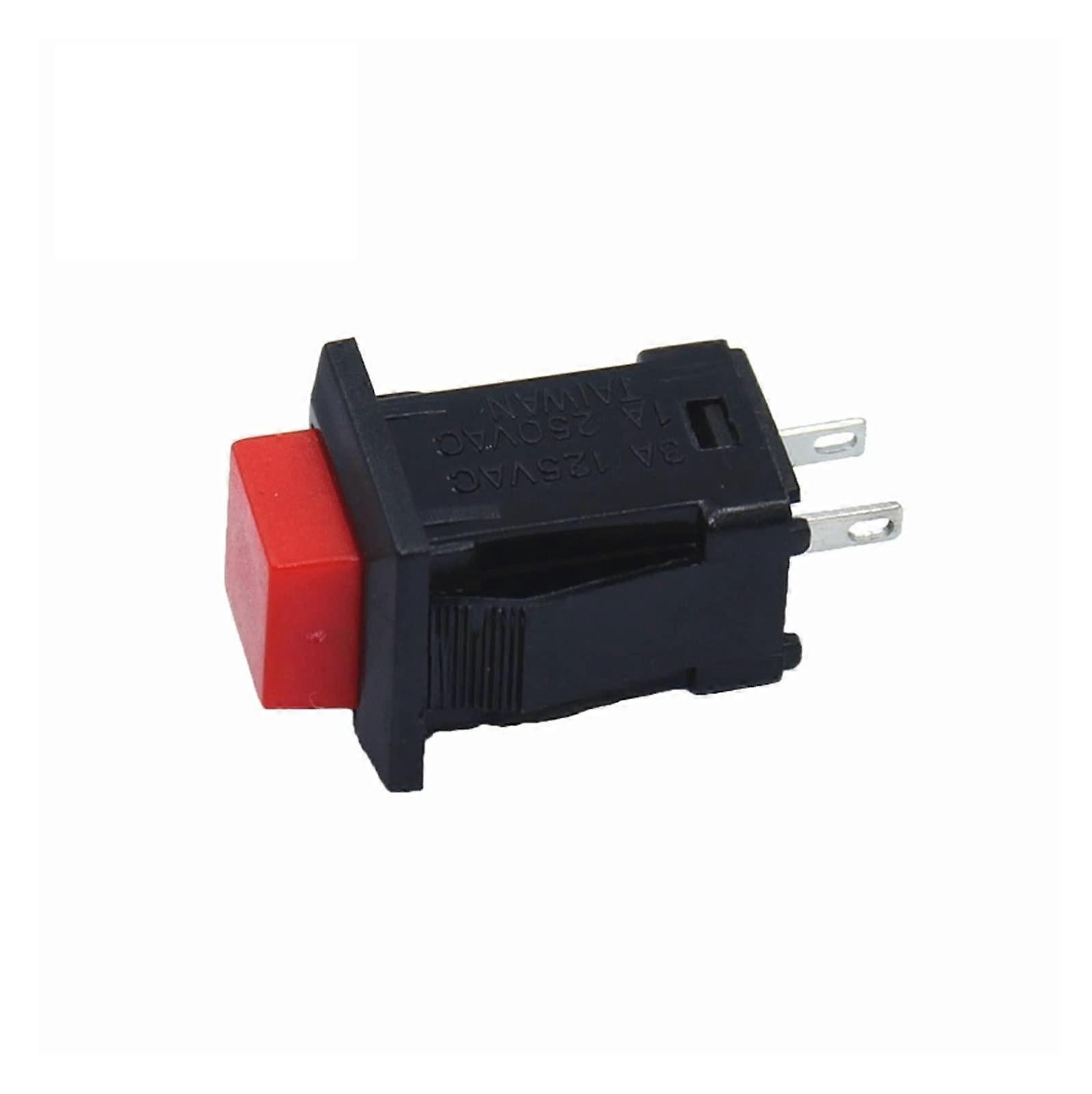 DS429 NO Reset Switch Square Momentary, DS431 NC SelfLocking Push Button, 3A/125VAC, Color 3, 10Pcs