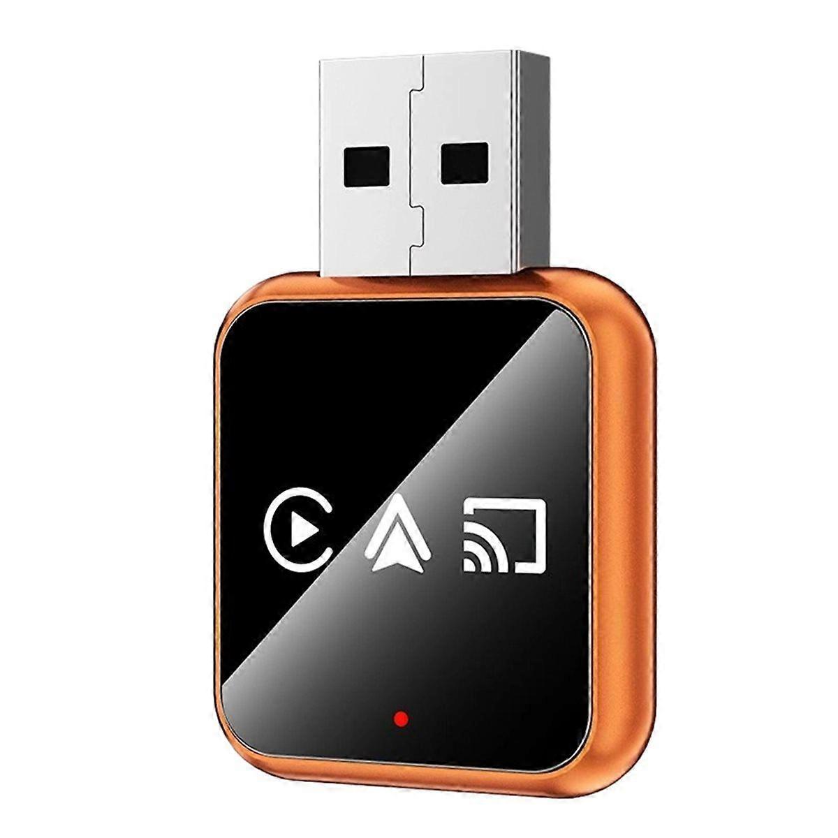 3 In1 Wireless Carplay Adapter Smart Mirror Link Carplay Android Auto USB Dongle Wired Carplay to W