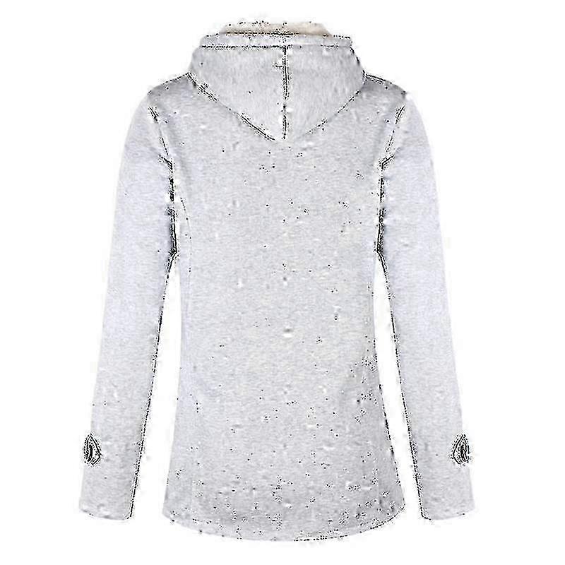 Women Outwear Winter Warm Hooded Coat Windproof Long Sleeve Thicken Parka