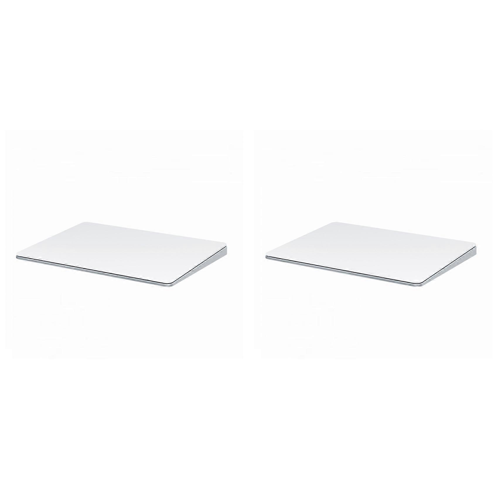 2X Bluetooth Touchpad Multi-Function Gestures Trackpad Rechargeable Wireless Touchpad for Laptop IOS Mac, White