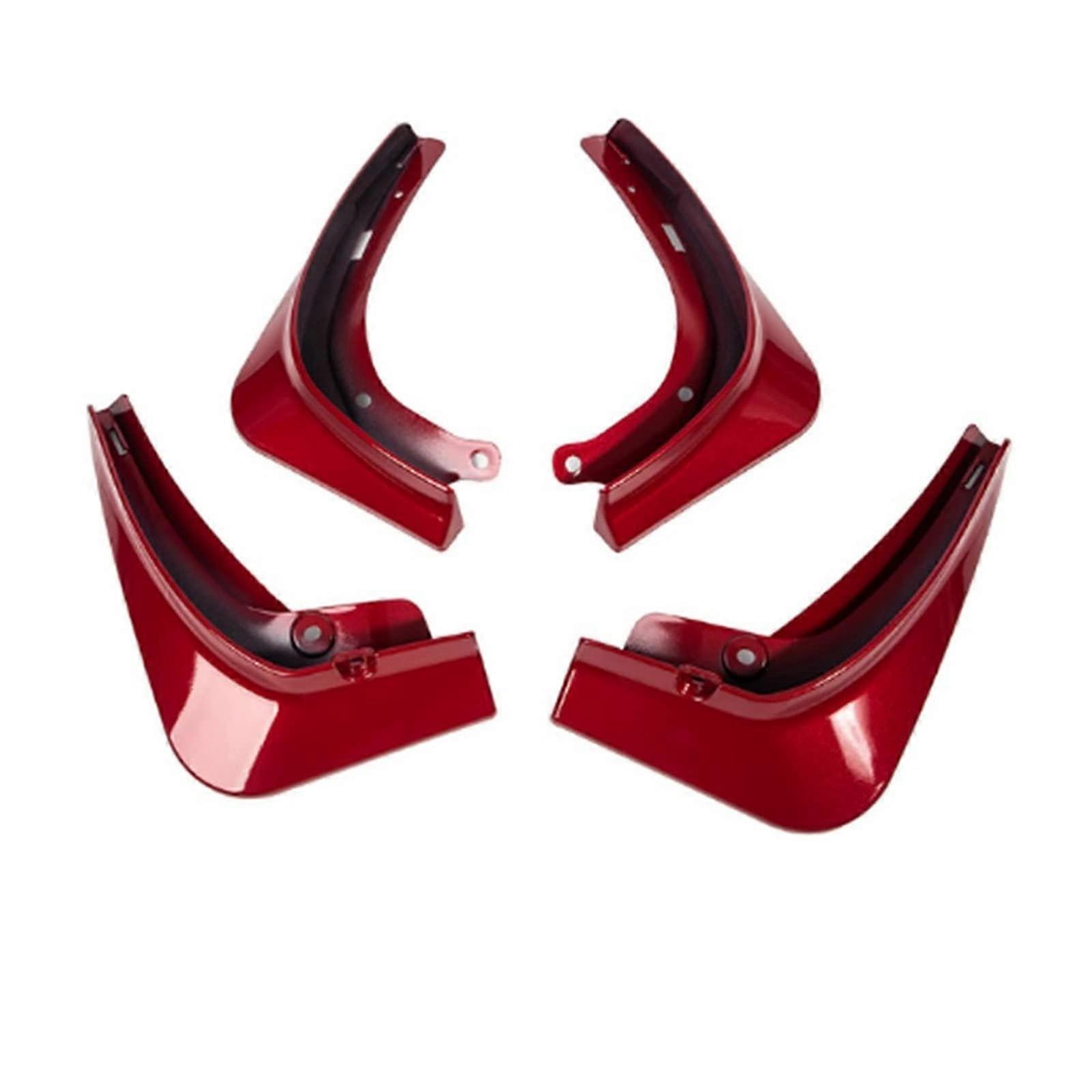 Mud Flaps Splash Guards Front and Rear Fender Protection Set, 4Pcs for Tesla Model 3