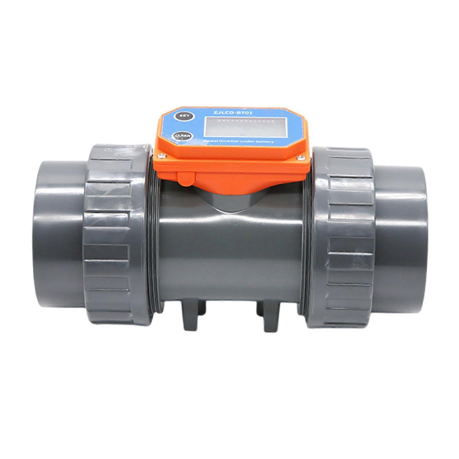 Capacity Digital Water Flow Meter DN65 with Clear Display for Swimming Pool and Irrigation