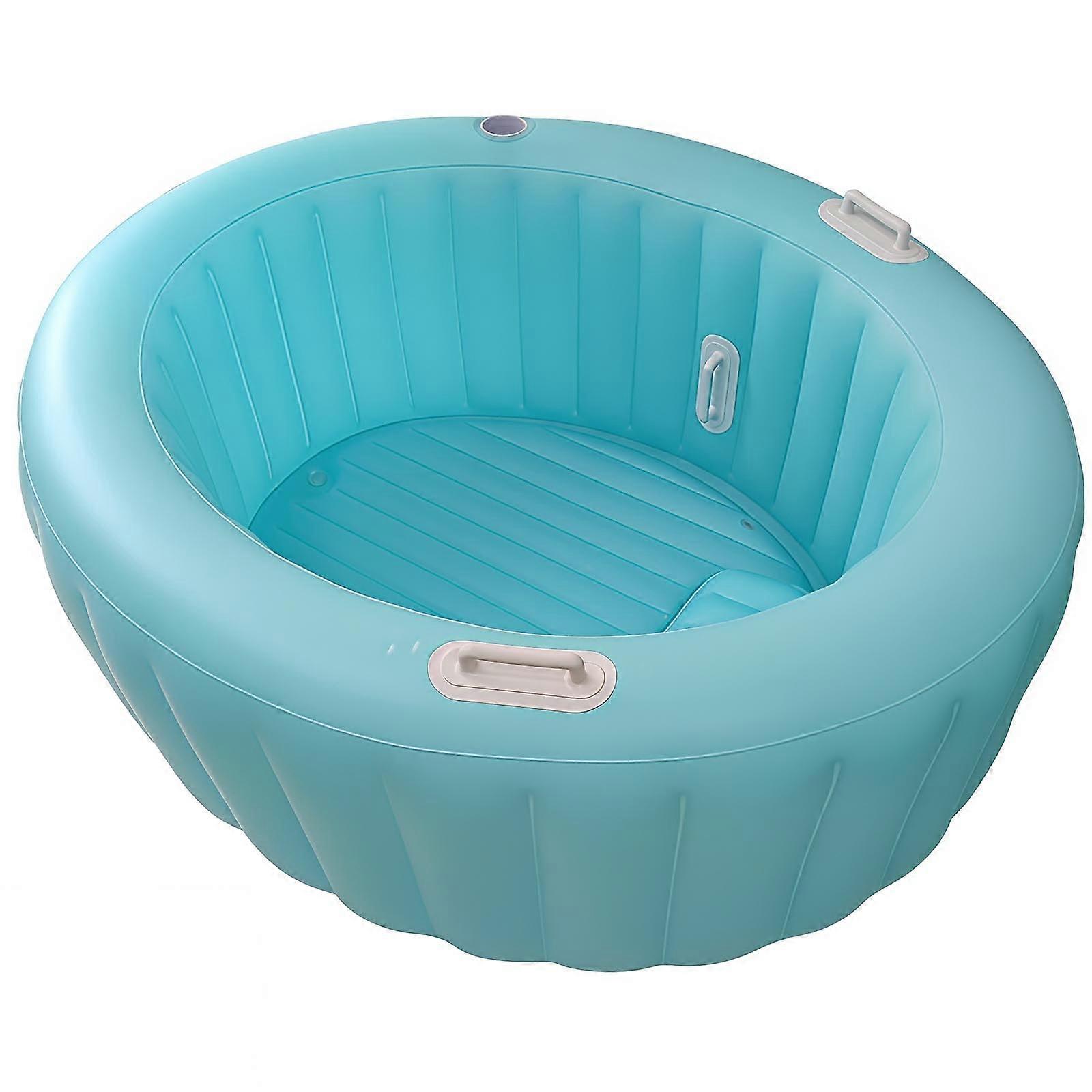 Home Birth Pool with Electric Pump, Comfortable MultiHandle Inflatable Birthing Tub, Quick Setup