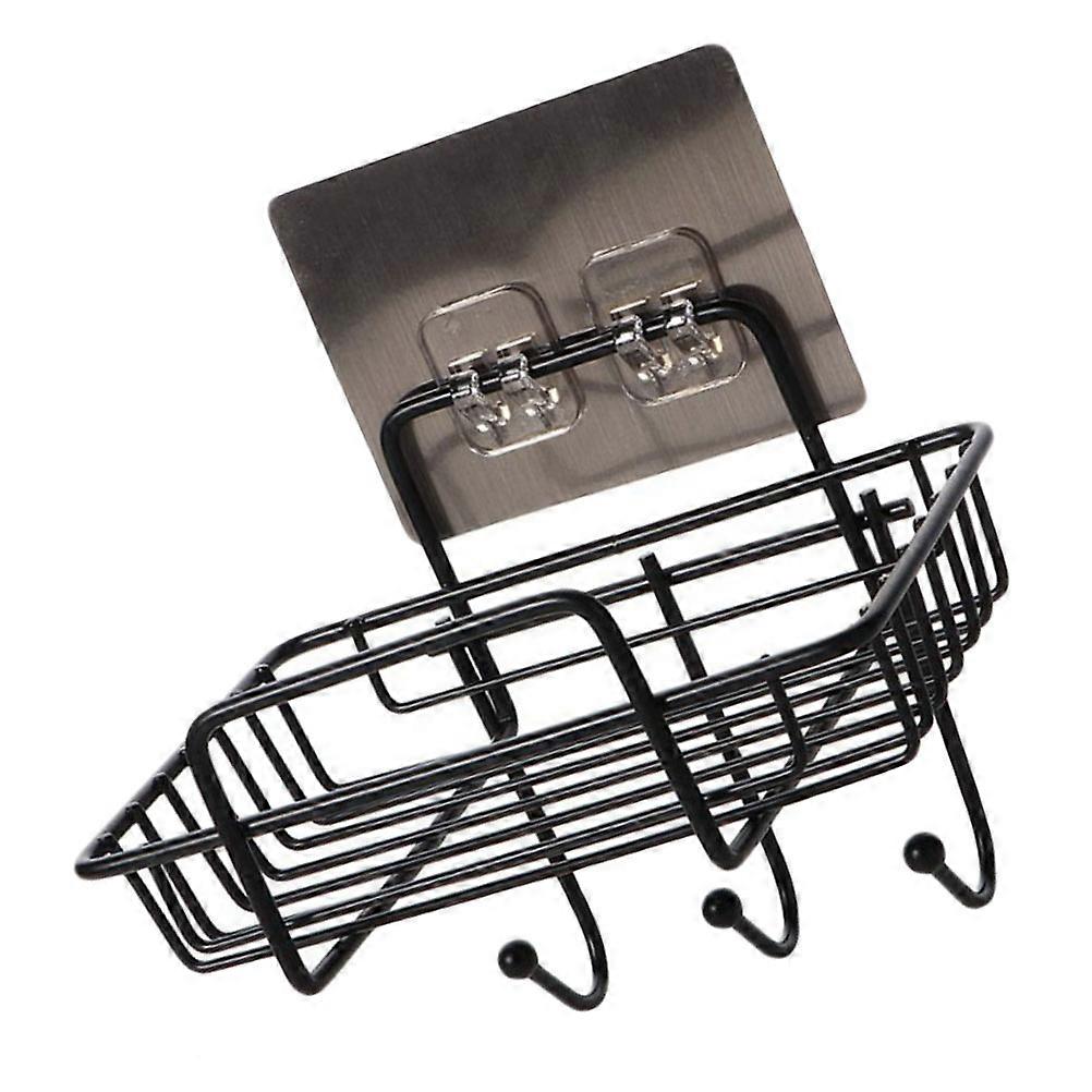 Wall-Mounted Soap Rack Iron Storage Holder for Bathroom 1Pcs Use