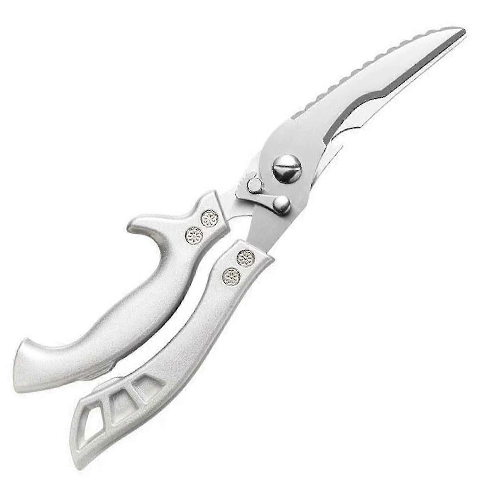 Ultra-Sharp Kitchen Scissors Stainless Steel Multi-Purpose Kitchen Shears for Cutting Meat, Bones & Fish