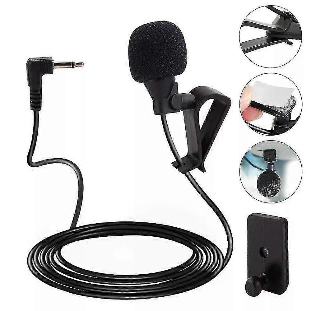 2025 2.5mm Jack Plug Microphone Mini Mic For PC Car Stereo Bluetooth Head Unit Audio