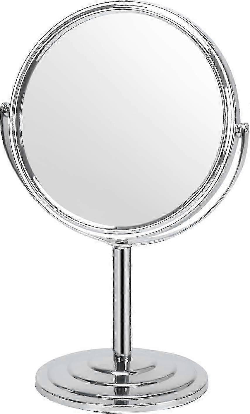 2025 Double-Sided Magnifying Makeup Mirror Vanity Tabletop Accessory