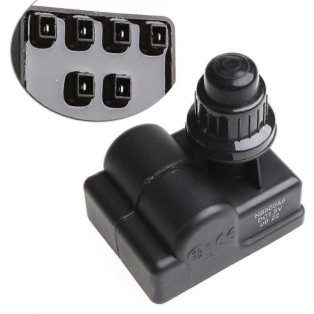 Bbq Gas Grill Replacement 6 Outlet Aa Battery Push Button Ignitor Igniter New -LL