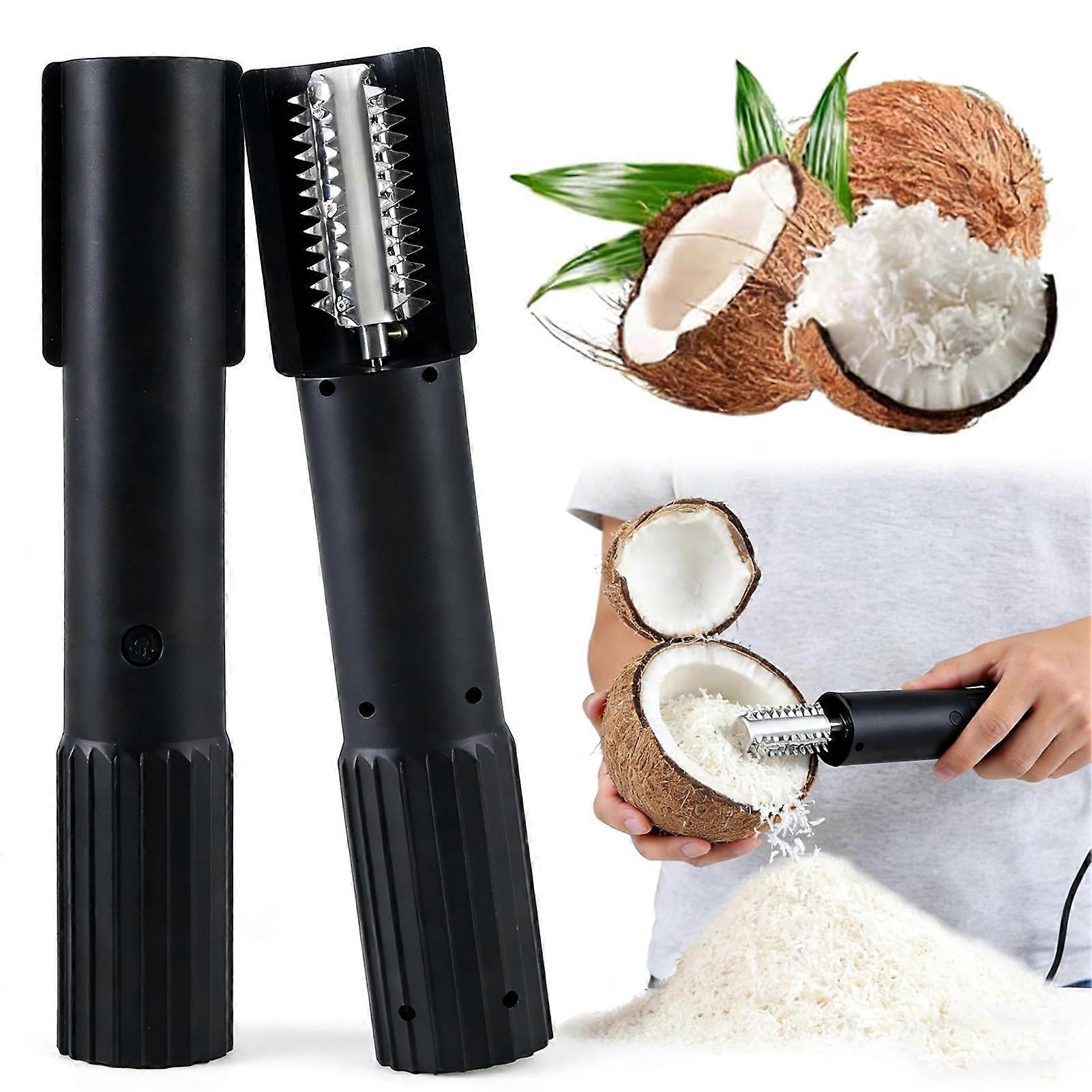 Râpe à noix de coco électrique, râpe à noix de coco portable, râpe à noix de coco manuelle